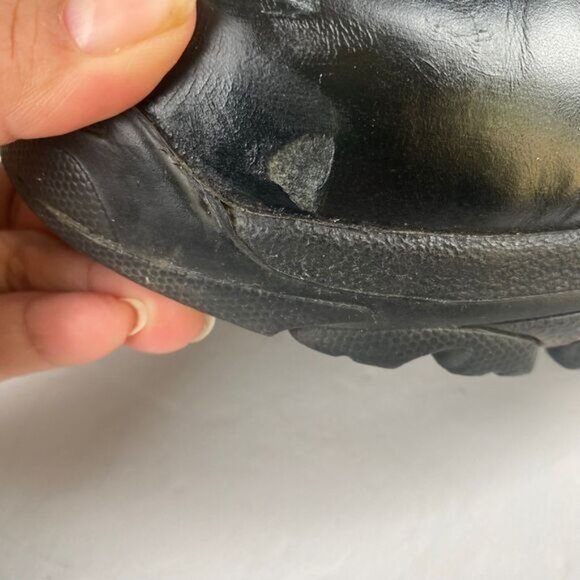 Thorogood BBP Waterproof Side-Zip Men's size 11 M Black Leather Tactical Boots - Picture 8 of 16